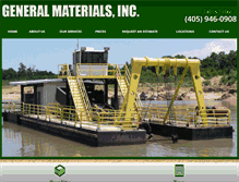 Tablet Screenshot of general-materials.com